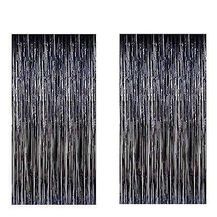 TRISHRA Foil Curtain for Birthday Decoration- Set of 1