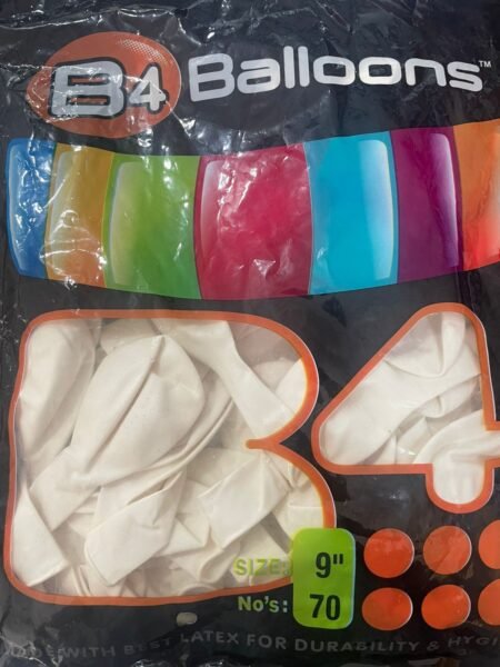 Decoration Latex B4 Party Balloon, Packaging Type: Packet, Size: 9"